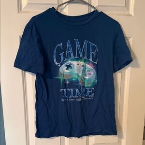 Old Navy Blue Game Controller Tee